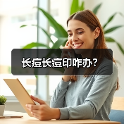 长痘长痘印咋办？