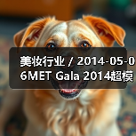 美妆行业 / 2014-05-06MET Gala 2014超模妆容大比拼（图1）