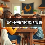 6个小窍门轻松祛眼袋（图1）
