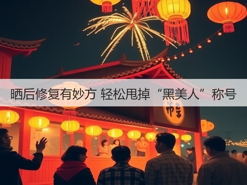 晒后修复有妙方 轻松甩掉“黑美人”称号