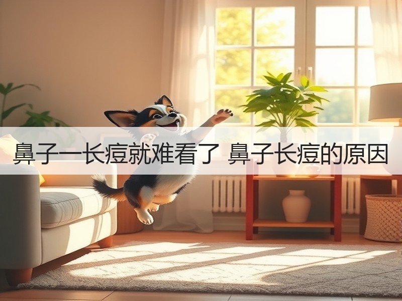 鼻子一长痘就难看了 鼻子长痘的原因