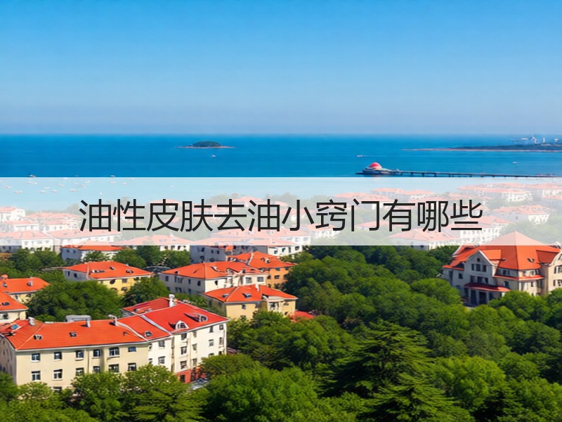 油性皮肤去油小窍门有哪些