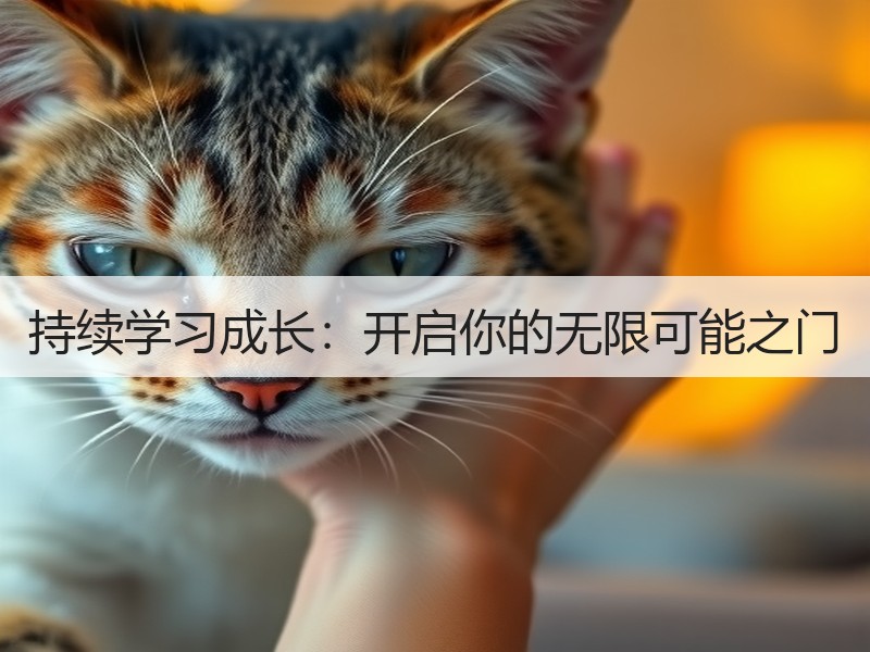 持续学习成长：开启你的无限可能之门
