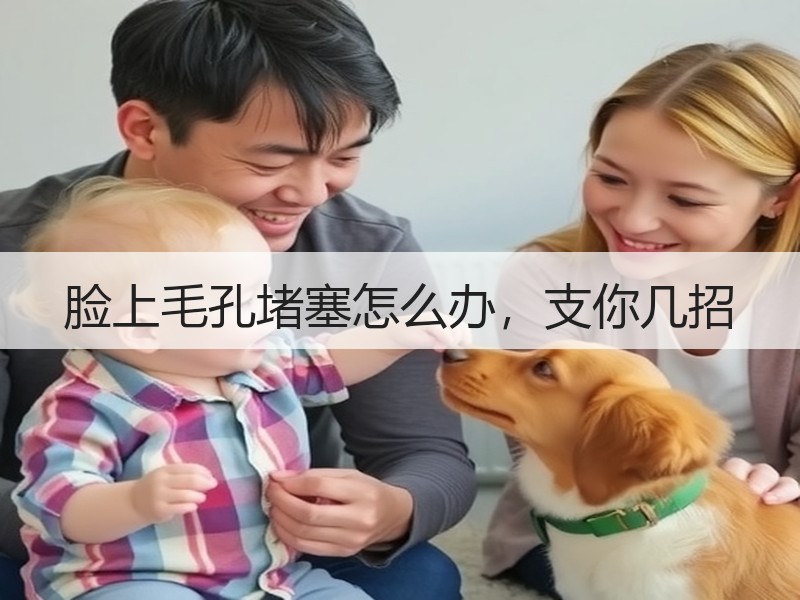 脸上毛孔堵塞怎么办，支你几招
