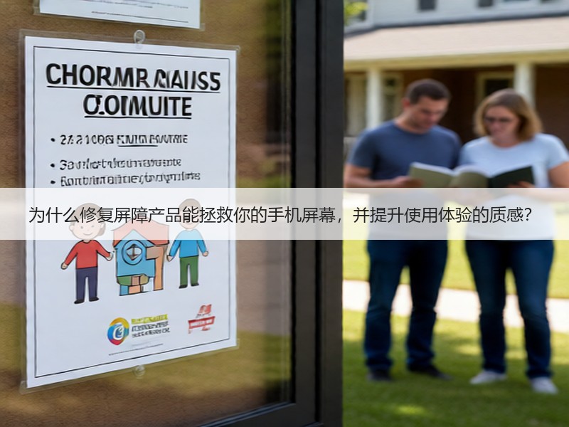为什么修复屏障产品能拯救你的手机屏幕，并