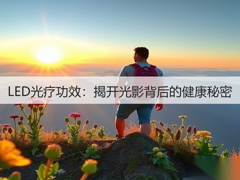 LED光疗功效：揭开光影背后的健康秘密