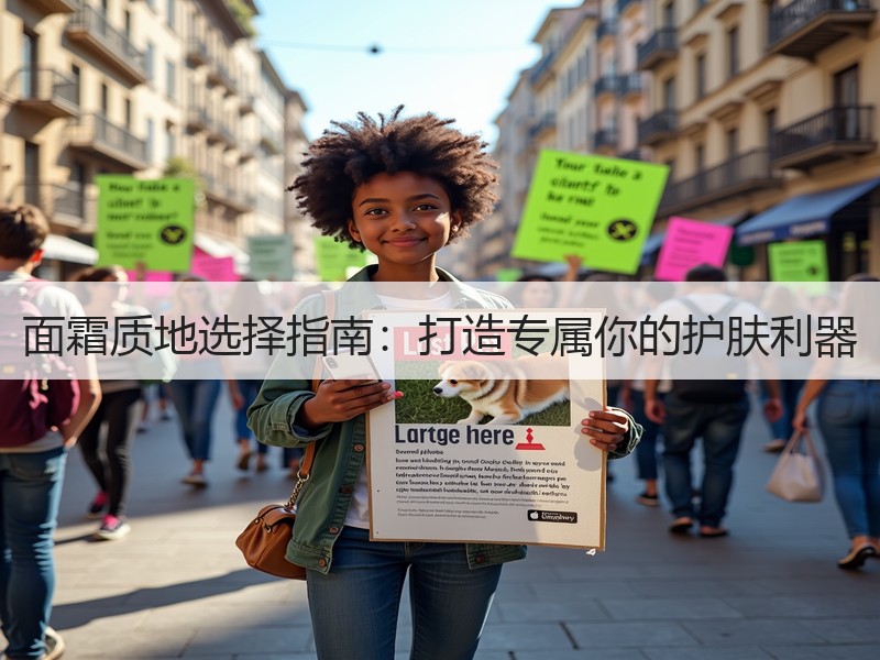 面霜质地选择指南：打造专属你的护肤利器