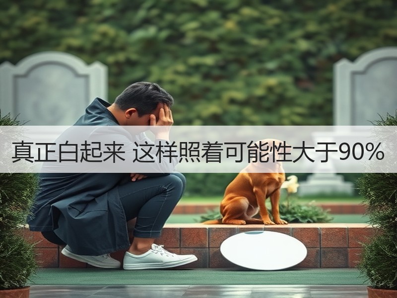 真正白起来 这样照着可能性大于90%