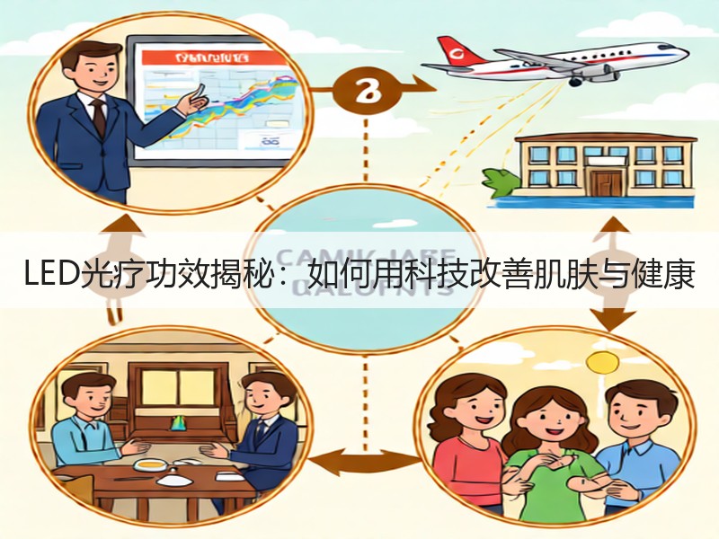 LED光疗功效揭秘：如何用科技改善肌肤与