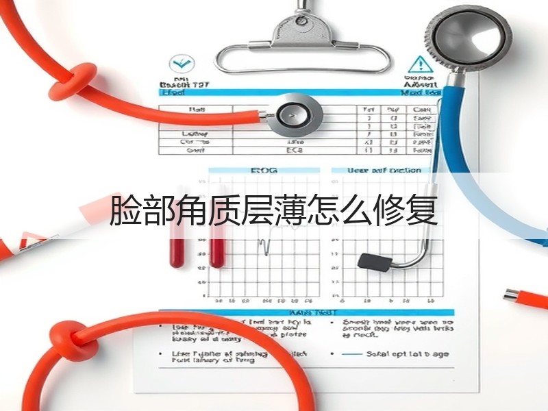 脸部角质层薄怎么修复