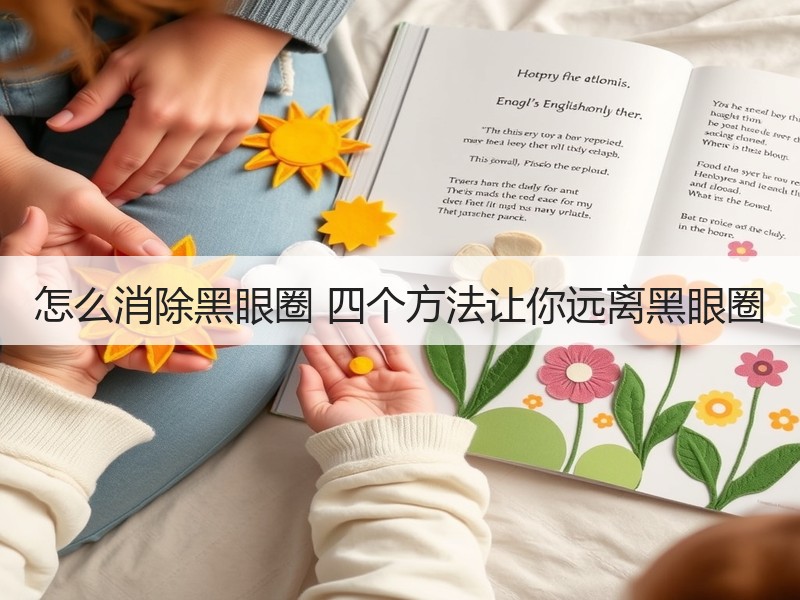怎么消除黑眼圈 四个方法让你远离黑眼圈