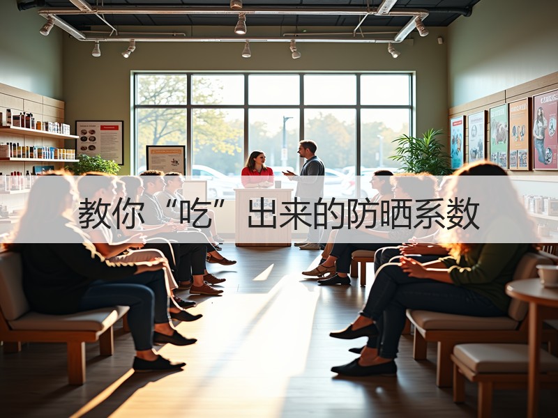 教你“吃”出来的防晒系数