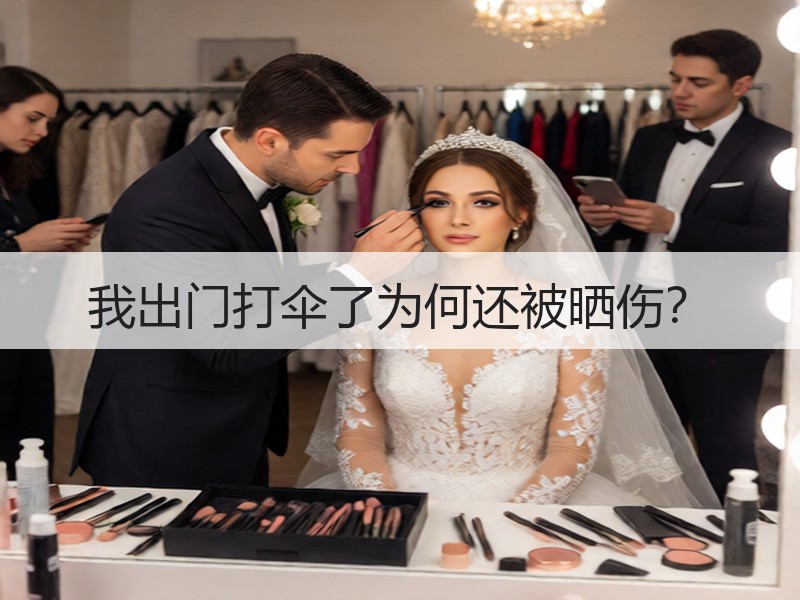 我出门打伞了为何还被晒伤？