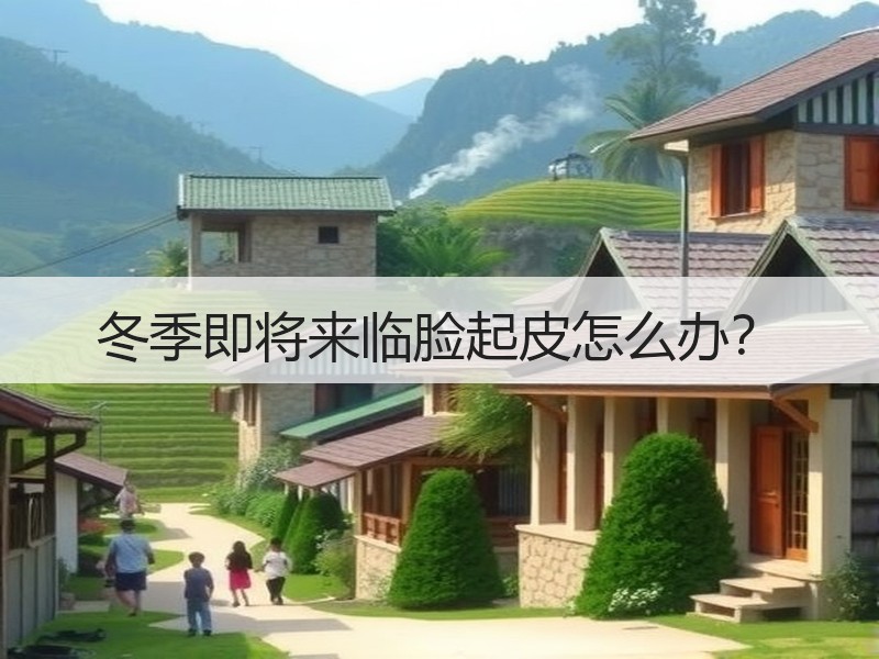 冬季即将来临脸起皮怎么办？