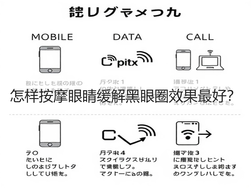 怎样按摩眼睛缓解黑眼圈效果最好？