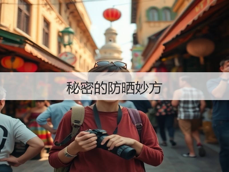 秘密的防晒妙方