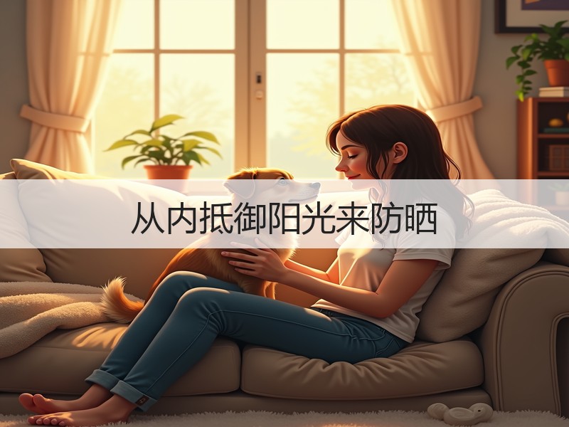 从内抵御阳光来防晒